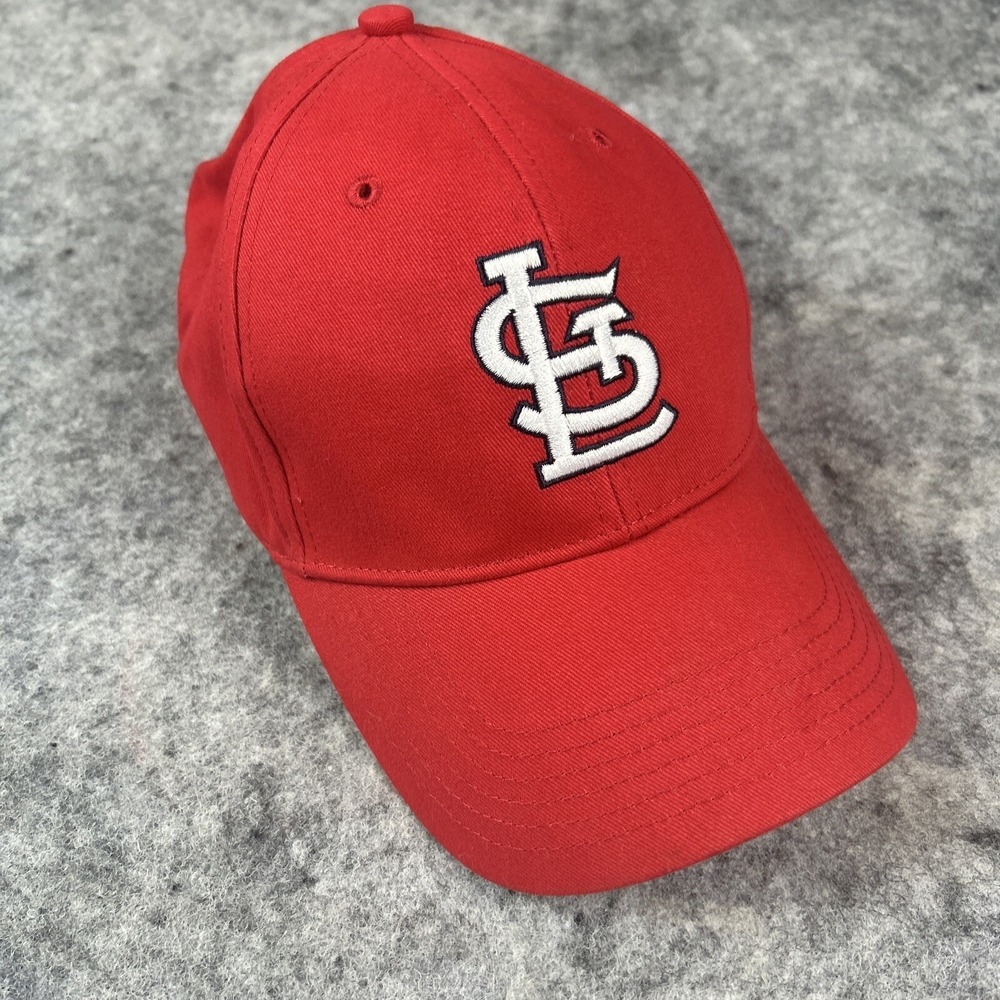St. Louis‎ Cardinals Hat MLB Red Strapback Hat Cap Genuine Merchandise